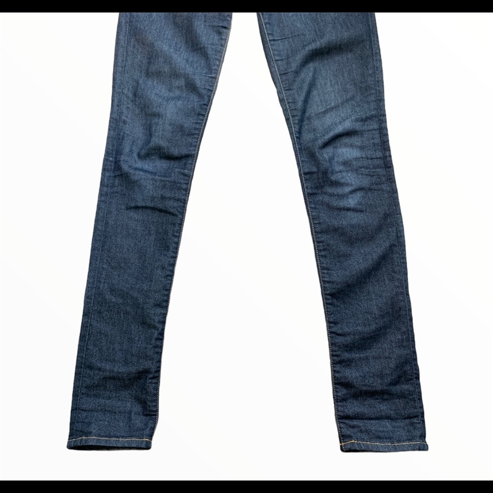 MAVI Alexa Mid Rise Skinny Jeans With Pockets Dark Rinse Denim Blue Size 25/34 - Picture 6 of 13